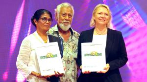 Completion of the signing ceremony in Dili, Timor-Leste for the implementation partnership with Licensing TL