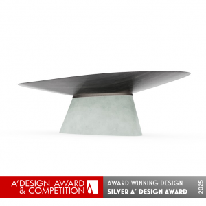 The A' Design Award, one of the world's most respected and well-recognized awards in the field of furniture design, has announced Mollde Equipe as a Silver winner in the Furniture Design category for their exceptional work, the Lagos dining table Lagos by Mollde Equipe