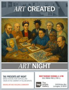 TAG's first Studio Night 12/11