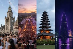 New Year’s Eve has evolved into one of the strongest global travel drivers of the holiday calendar Top 50 New Year Celebration Destinations for 2026