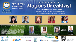 12.11.25 Silicon Valley's Mayors Breakfast: The Games and Beyond : Economic Transformation and the 2026 Superbowl and FIFA World Cup