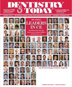 Dentistry Today Magazine has named dental implant surgeon Dr