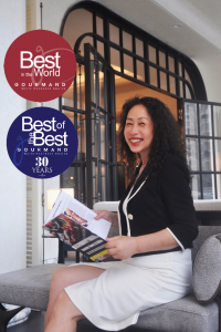 Aimei Helen Yang, award-winning author and Futuristic Culinary & Aesthetic Strategist, at the 31th Gourmand Awards