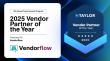 Taylor Names Vendorflow as 2025 Vendor Partner of the Year