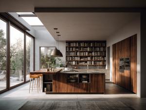 Brown Kitchen Cabinets