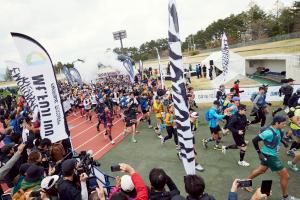 Competitions in Fuji race