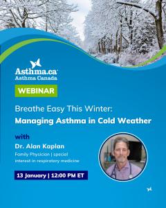 Asthma Canada: Winter Wellness Webinar