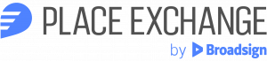 Place Exchange by Broadsign, the leading supply-side platform (SSP) for programmatic Digital Out of Home (DOOH), today announced the general availability of its Programmatic Guaranteed (PG) solution within Google’s Display & Video 360 (DV360) platform The Place Exchange by Broadsign logo