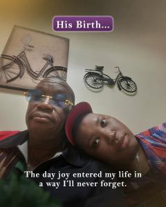 Author Samuel Hutchins & His Son Xavier