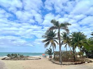 Beach view located near KTJ Krug LLC properties in Condado, Puerto Rico