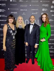 Blue Origin Astronauts Sarah Knight, Vanessa O'Brien, J.D. Russell, and Danna Karagussova