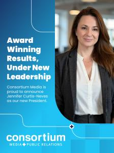 Consortium Media, a 34-year-old brand development firm, today announced the strategic appointment of Jennifer Curtis-Neves as the new President of its CM+Innovation product line Jennifer 2