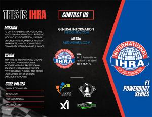 IHRA F1 Powerboat Championship Mission