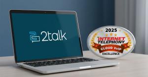 Three-Peat: 2talk Wins Third Consecutive Cloud VoIP Excellence Award