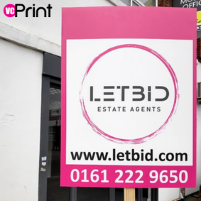 estate agent boards