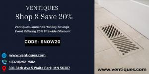 Ventiques Launches Holiday Savings Event Offering 20% Sitewide Discount with Code SNOW20