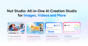 iMyFone officially announces the release of Nut Studio Web V1 Nut Studio: All-in-One AI Creation Platform
