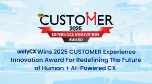 UnifyCX, a global leader in AI-powered Customer Experience Management (CXM), has been named a 2025 CUSTOMER Experience Innovation Award winner, recognizing its transformative approach to CX through the fusion of artificial intelligence and human empathy