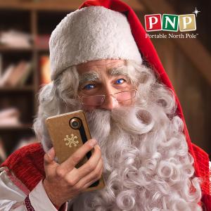 Portable North Pole (PNP), the world’s #1 Santa app, trusted by parents for nearly two decades, is ringing in its 18th magical season with a brand-new way for families to connect with the magic of Christmas: Talk to Santa, a first-of-its-kind live conversation with Santa Claus Santa with a cell phone
