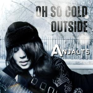 Following the sunny, upbeat transition of her previous hit ‘Summer is Gone’ songwriter, producer, and instrumentalist Anjalts returns with her most immersive work yet oh so cold outside song image