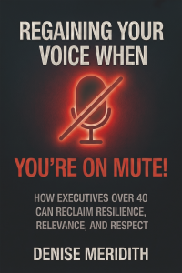 The photo is the cover of the Regaining Your Voice When You're on Mute.