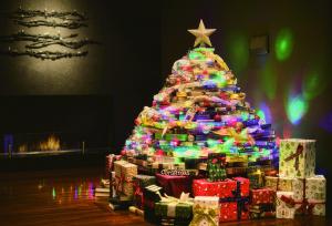 The Shiba Park Hotel showcases Book Tree displays and Supports Education in Underserved Countries 16 Shiba Park Hotel_Book Tree _pic1