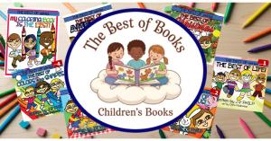 The Best of Books Logo on a Craft Table featuring thrwhole The Best of Books Series