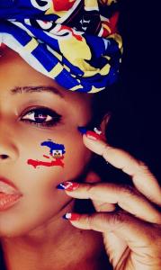 Melky Jean at the Proclamation Ceremony