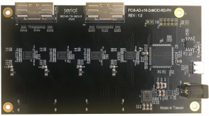 Serial Cables LLC today announced Hermes, a new PCIe Gen6 Redriver product line designed to support next-generation PCIe Gen6, NVMe, and CXL validation workflows Front view of the “Hermes” PCIe Gen6 x16 MCIO Redriver Card