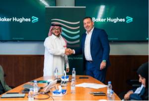 Dr. Ammar Alali (left) and Mr Fadi Aljafari (right) during the signing ceremony of the Memorandum of Understanding in Khobar.