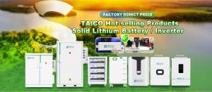 TAICO's Full-Stack Self-Developed Solid-State Battery Technology Leads a New Era of Energy Storage Safety Taico Solid state battery