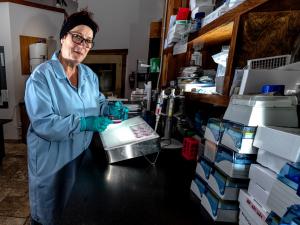 Dunlop, Rachael in lab Nov 2025