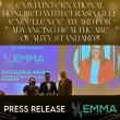 EMMA International Honored with EurAsia Gulf Excellence Award for Advancing Healthcare Quality Standards