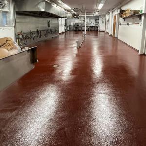 restaurant kitchen floor