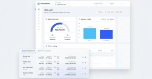 Omniconvert Explore 3.0 analytics dashboard with latest tests, revenue per visitor, and experiment summaries for data-driven decisions.