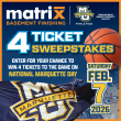 Matrix Basements Ticket Give Away for National Marquette Day Basketball Game