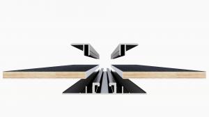 Aluminum + Plywood Floor system by IconicVan
