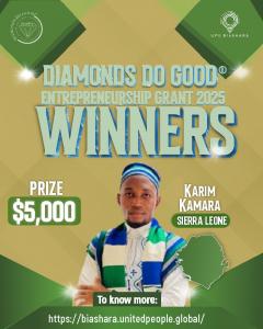 Karim Kamara - DDG Grant Winner - Sierra Leone
