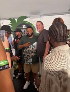DJ Khaled and J. Bradley Hilton