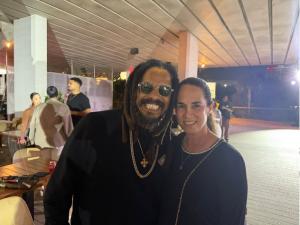 Rohan Marley and Cygalle Dias