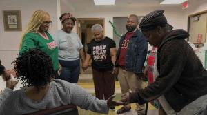 Local leaders visited the J.C. Wade Senior Villa in North Omaha on Wednesday, Dec Omaha Leaders at J.C, Wade Senior Villa 3