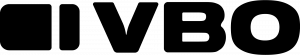 VBO Tickets logo in black on white background
