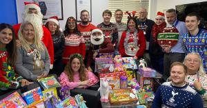 B&H Worldwide, a global leader in aerospace logistics, today confirms the successful conclusion of its second annual participation in The Giving Tree, the year-round charity initiative run by KidsOut B&H Worldwide's Employees with Christmas Gifts