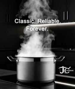 Energy-Efficient 3-Ply Stainless Steel Cookware