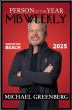 MB WEEKLY NAMES MICHAEL GREENBERG ITS FIRST 'PERSON OF THE YEAR'