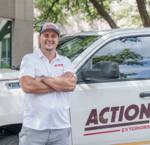 Jacob Smola, owner of Action Exteriors Austin