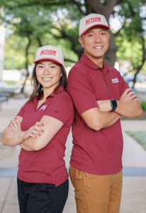 Owners of Action Exteriors Tulsa, Kevin and Kathy Luu