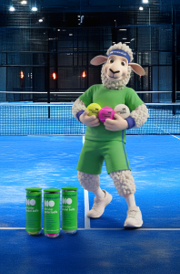 Wooly the Renewaball mascot