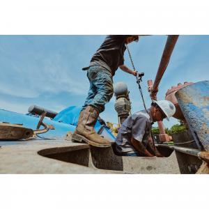 Iron Age Outlaw on Oil Rig