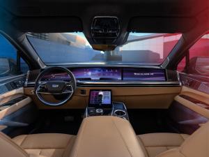 Interior of the award-winning Cadillac Escalade IQ